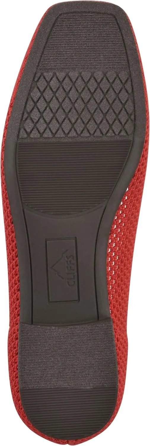 Cliffs by White Mountain Women's Beslee Knit Flat