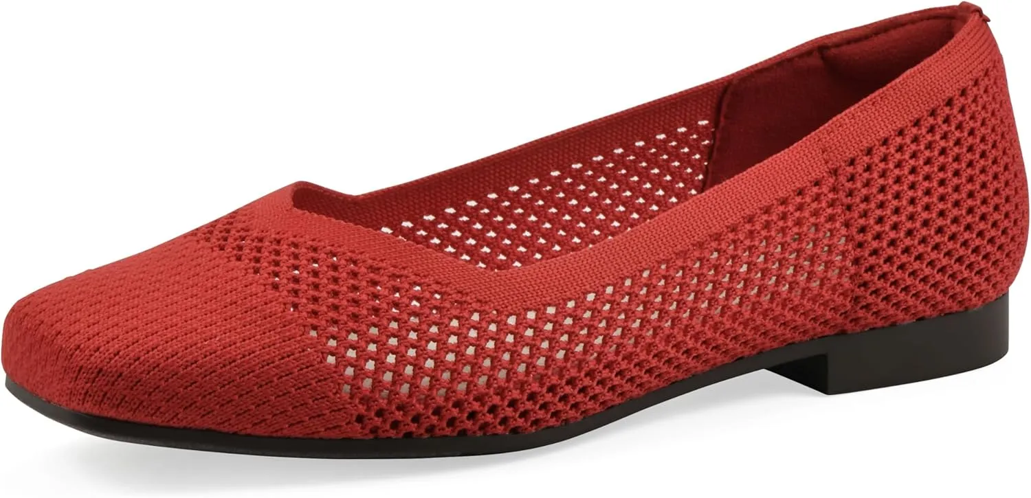 Cliffs by White Mountain Women's Beslee Knit Flat