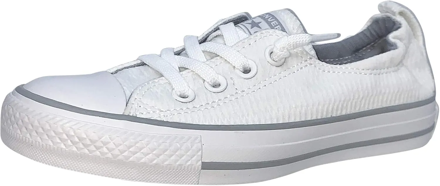 Converse Chuck Taylorr All Starr Shoreline Slip-On White/White/Wolf Grey, 6