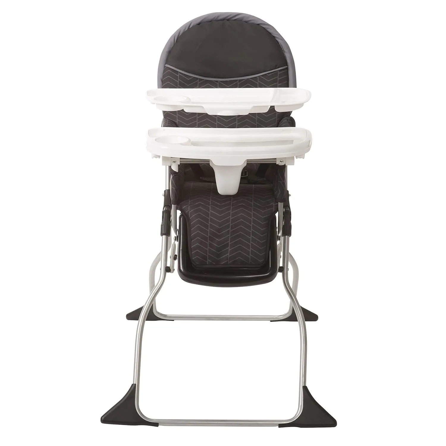 Cosco Kids Highchair for Baby, Simple Foldable High Chair, Convenient, Lightweight, and Compact Design, Black Arrows
