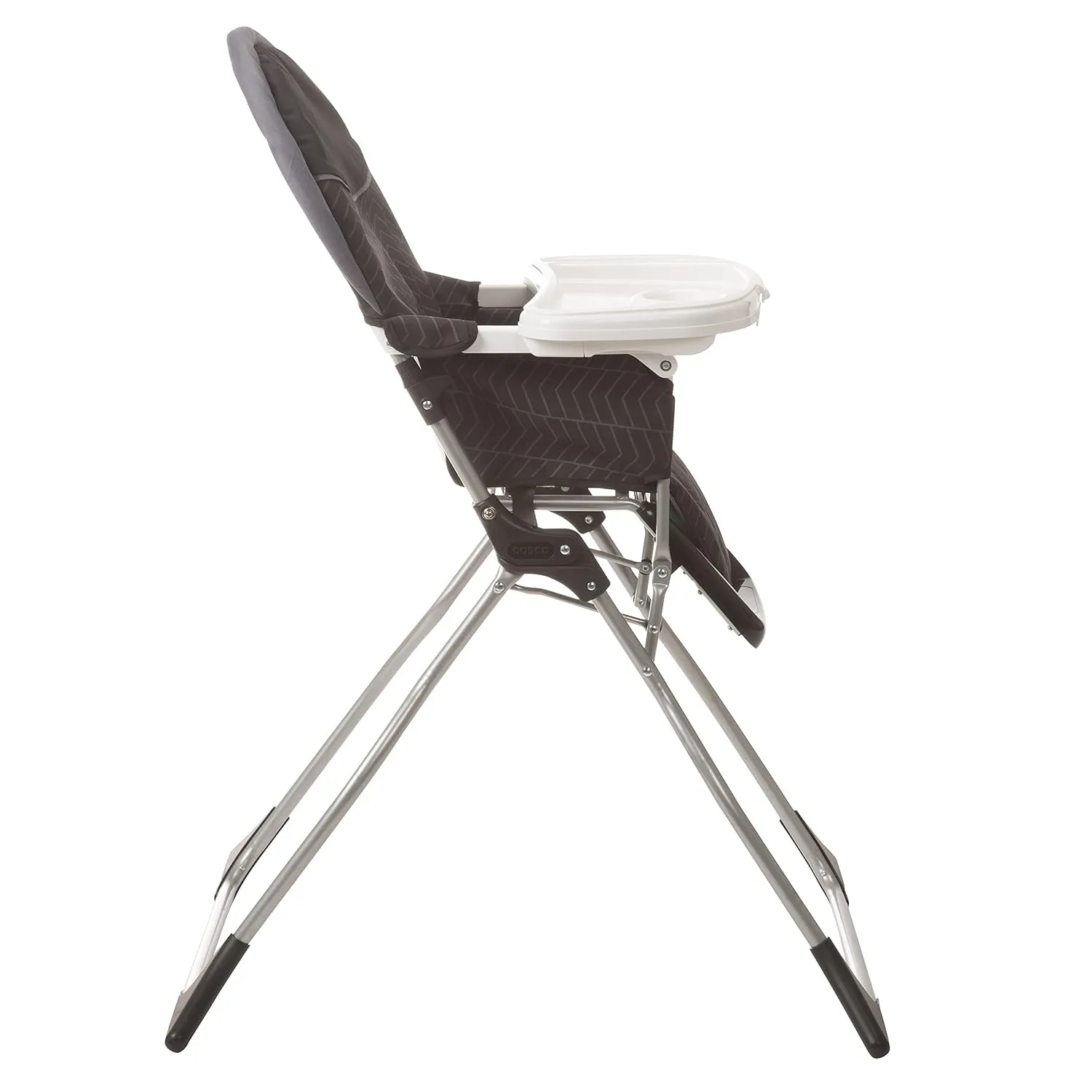 Cosco Kids Highchair for Baby, Simple Foldable High Chair, Convenient, Lightweight, and Compact Design, Black Arrows