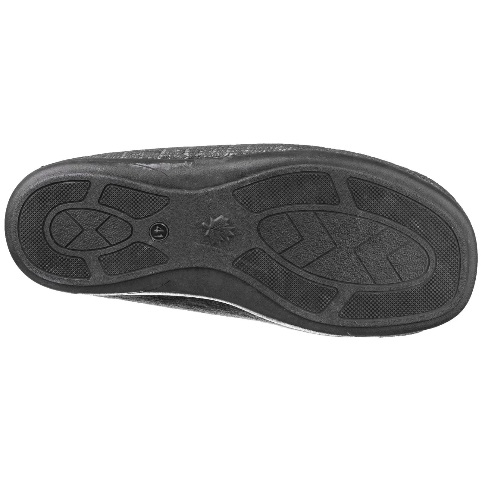 Cotswold Men's Stanley Loafer Slipper in Black