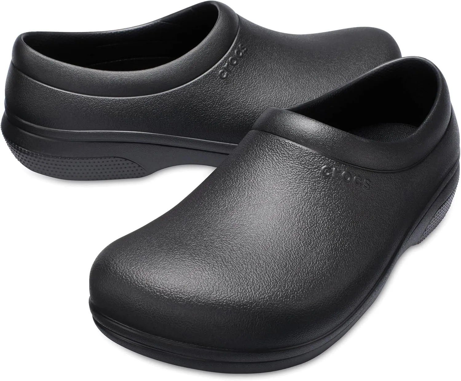 Crocs Unisex-Adult On The Clock Clogs, Slip Resistant Shoes