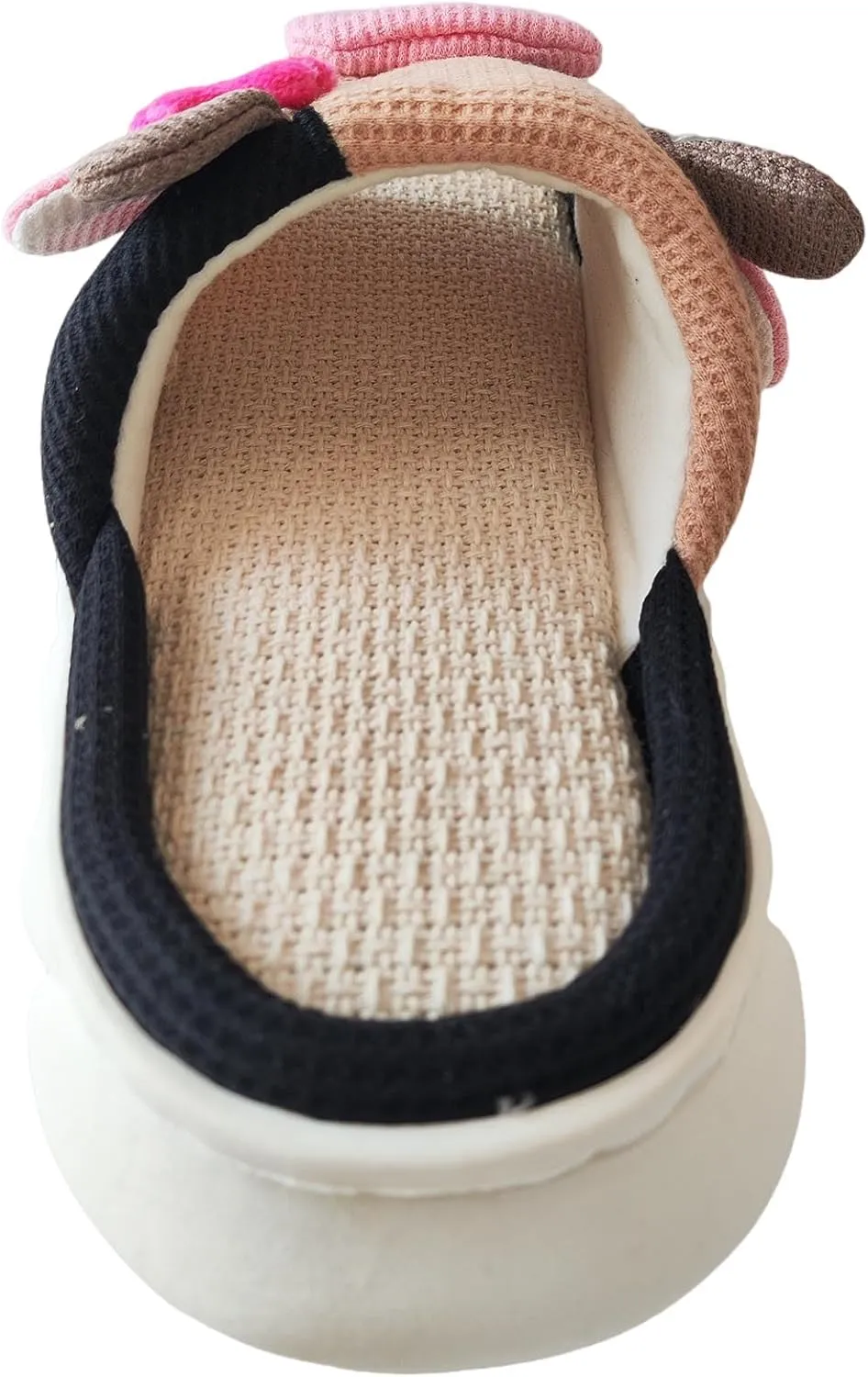 Cute Cow Slippers for Women, Indoor House Slippers, Platform Sole