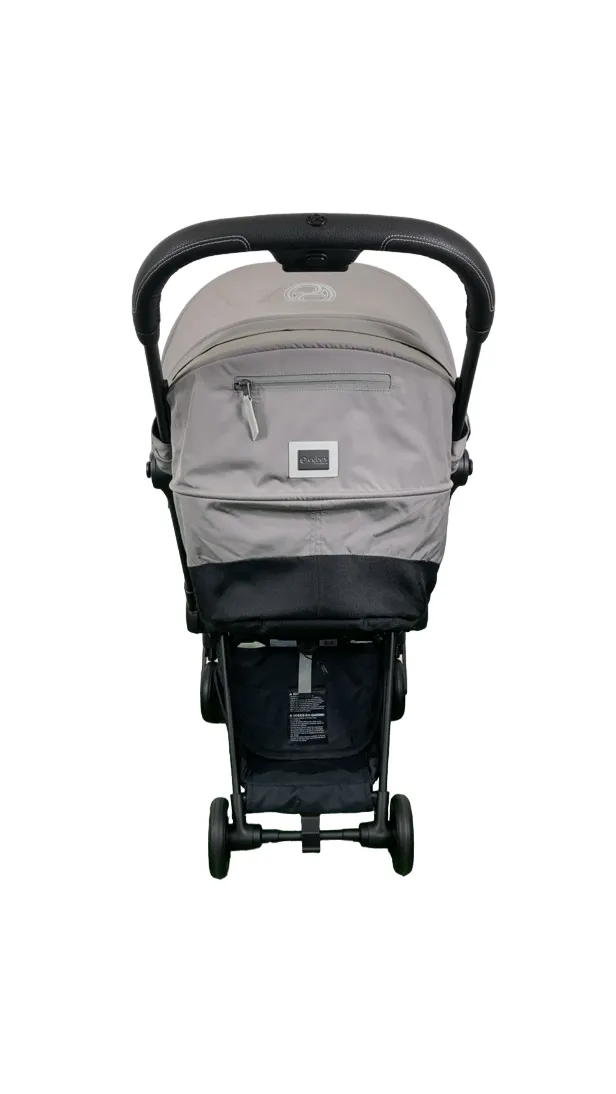 Cybex Coya Stroller, 2023, Matte Black, Mirage Grey