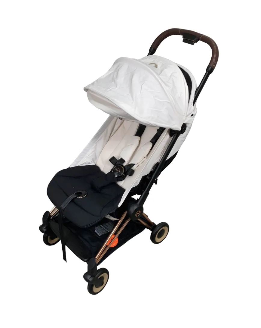 Cybex Coya Stroller, 2023, Off White, Rose Gold