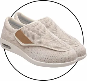 Diabetic Shoes for Men Extra Wide Width Adjustable Closure Walking Shoes Lightweight Loafer Slip On Boat Wide Fit Trainers Men Slip-on Sneakers for Men