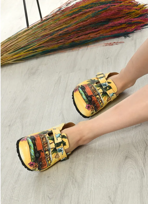 Digital Edition Shoes - Sabo Slippers Casual Sandals Soft Soled