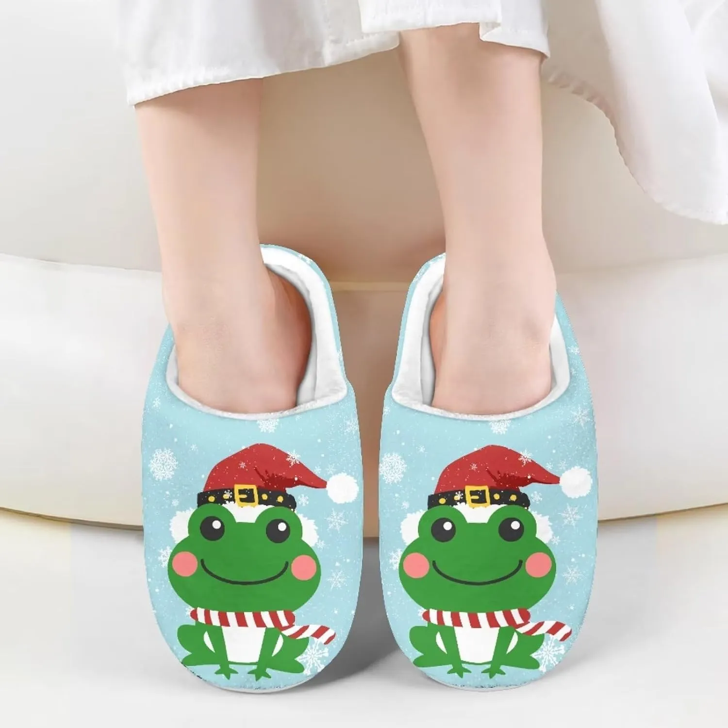 DISNIMO Boys Girls Toddler House Slippers,Kids Warm Slip On Home Slippers Cute Winter Nonslip Indoor Slippers