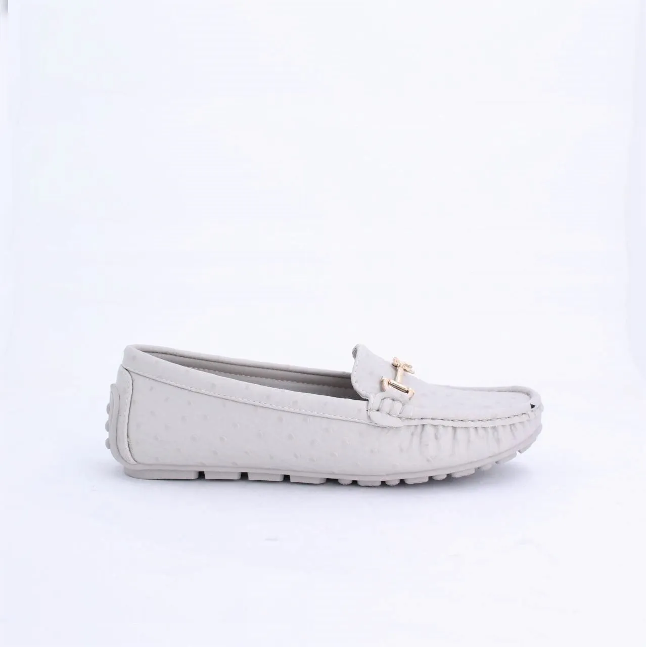 DORIS MOCCASINS -GREY