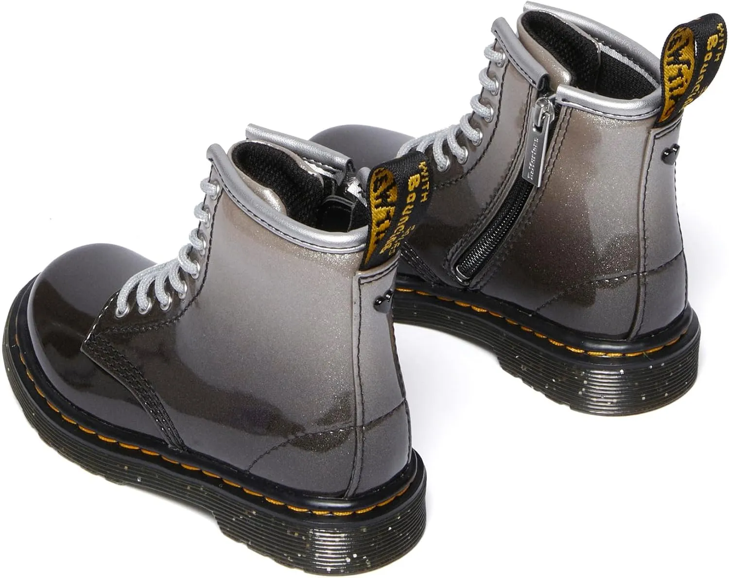 Dr. Martens Unisex-Child 1460 Glitter Junior (Toddler) Fashion Boot