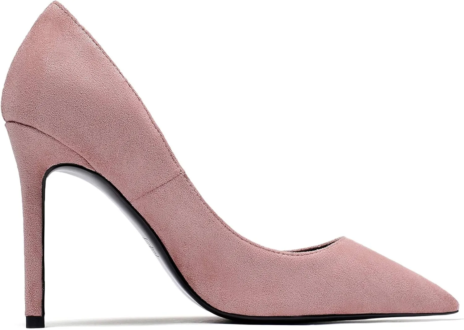 Eldof Womens Pointed Toe Pumps High Heel Stilettos Classic Slip On 4" Heels Wedding Party Office Pumps for Women