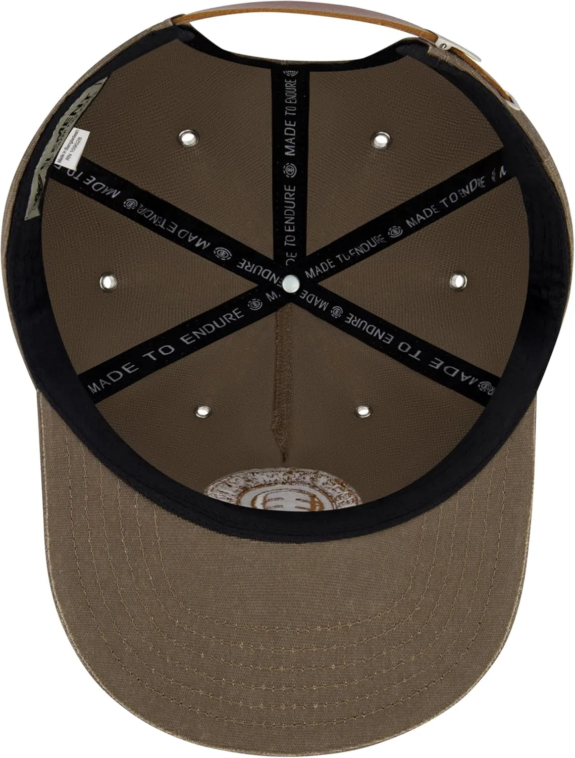 Element Baseball Hat, Adult Low Profile with Straight Brim