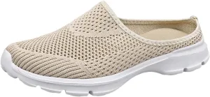 Eliogn Women's Men's Slip-On Clogs Comfortable Non-Slip Muller Shoes Breathable Mesh Fashion Walking Shoes Casual Sneakers for Men and Women