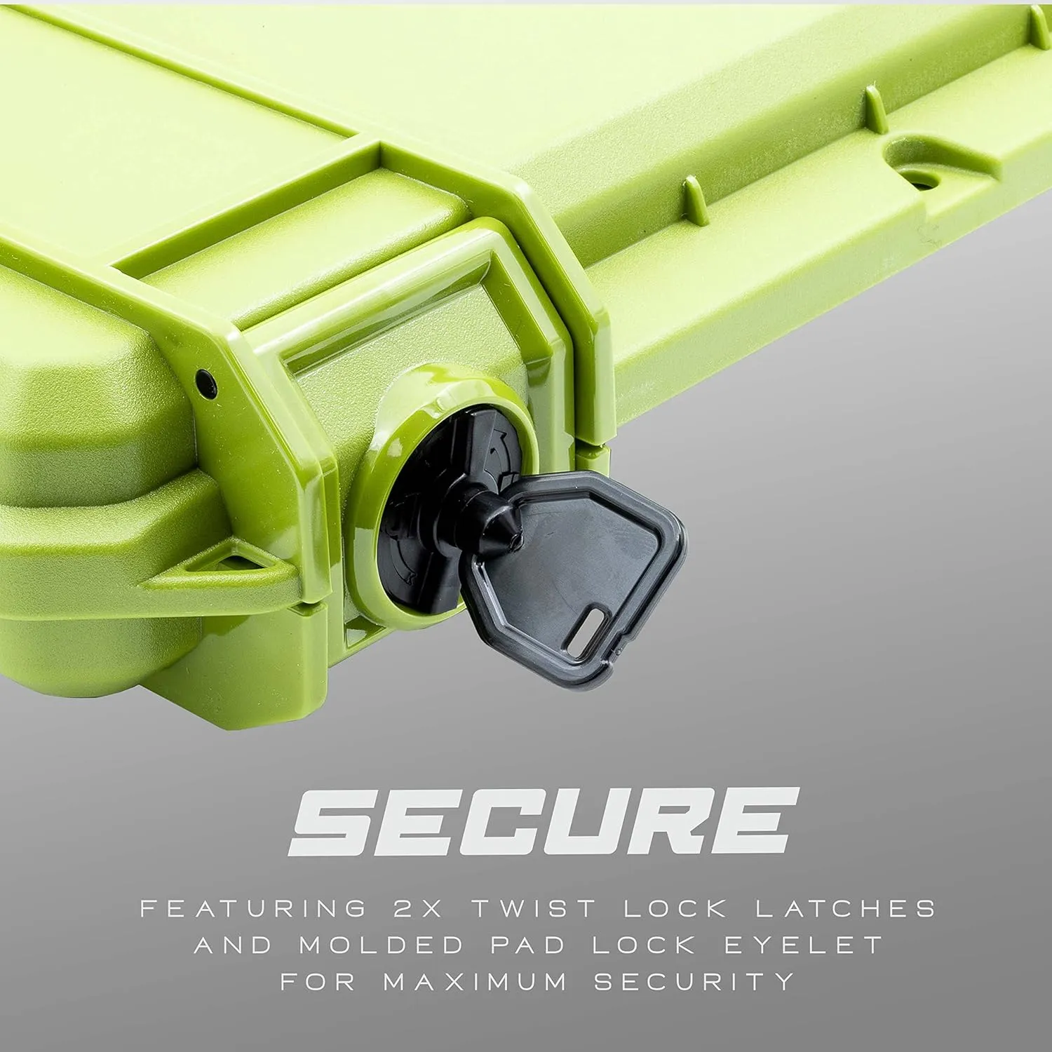 Evergreen 2 Pistol 4 Magazine Locking Discrete Compact Storage Protective Case - CCW/Travel Safe/Mil Spec/Waterproof/USA Made - for Pistol/Firearm Storage and Carry