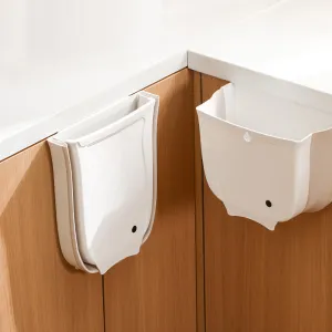 FaSoLa Foldable Trash Bin - Milk Coffee Color, 9.7L