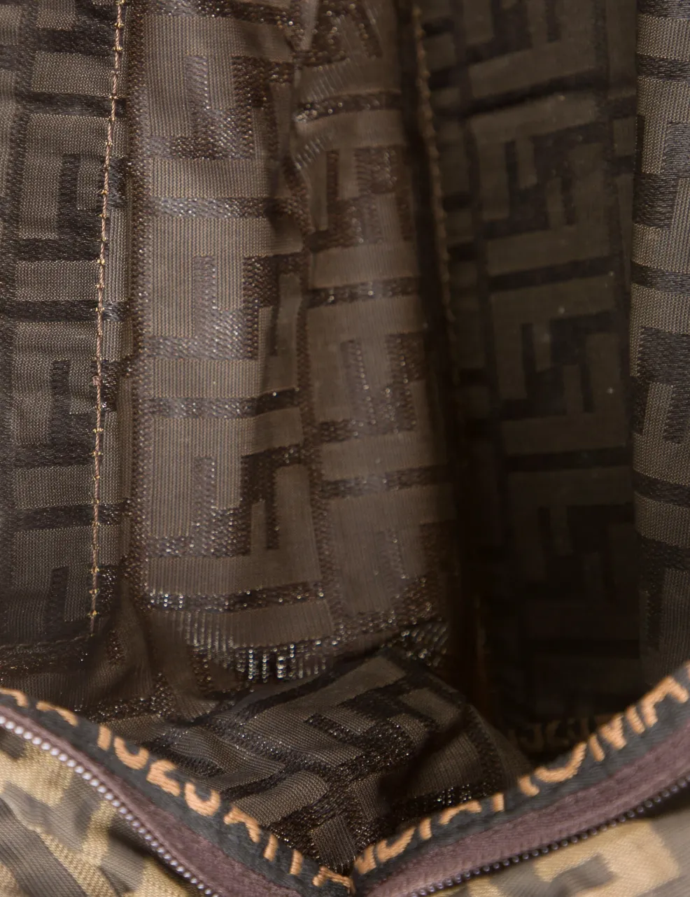 Fendi Zucca Foldable Tote