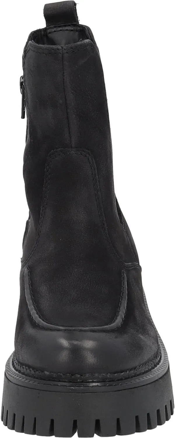 Filicudi Women's Ankle Boots, Robust Boots Made of High-Quality Cowhide Leather, Lightly Lined, with Durable TPR Sole for Comfort and Style