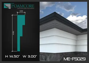 Flat Stock Cornice | ME-FS029