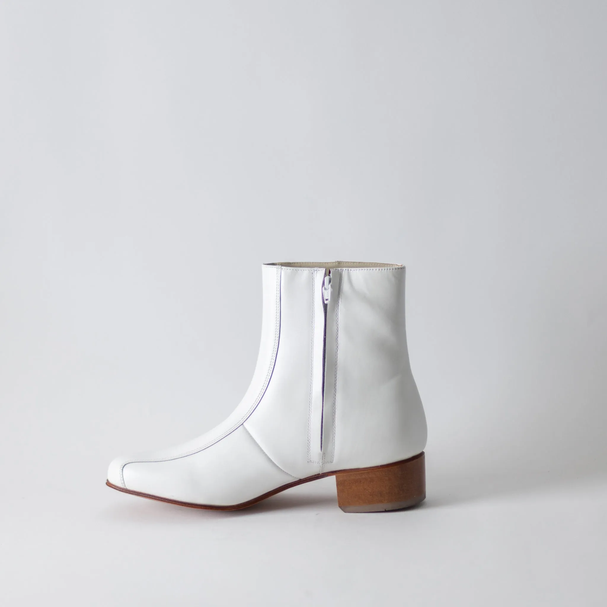 FLORSHEIM DUKE BOOT WHITE