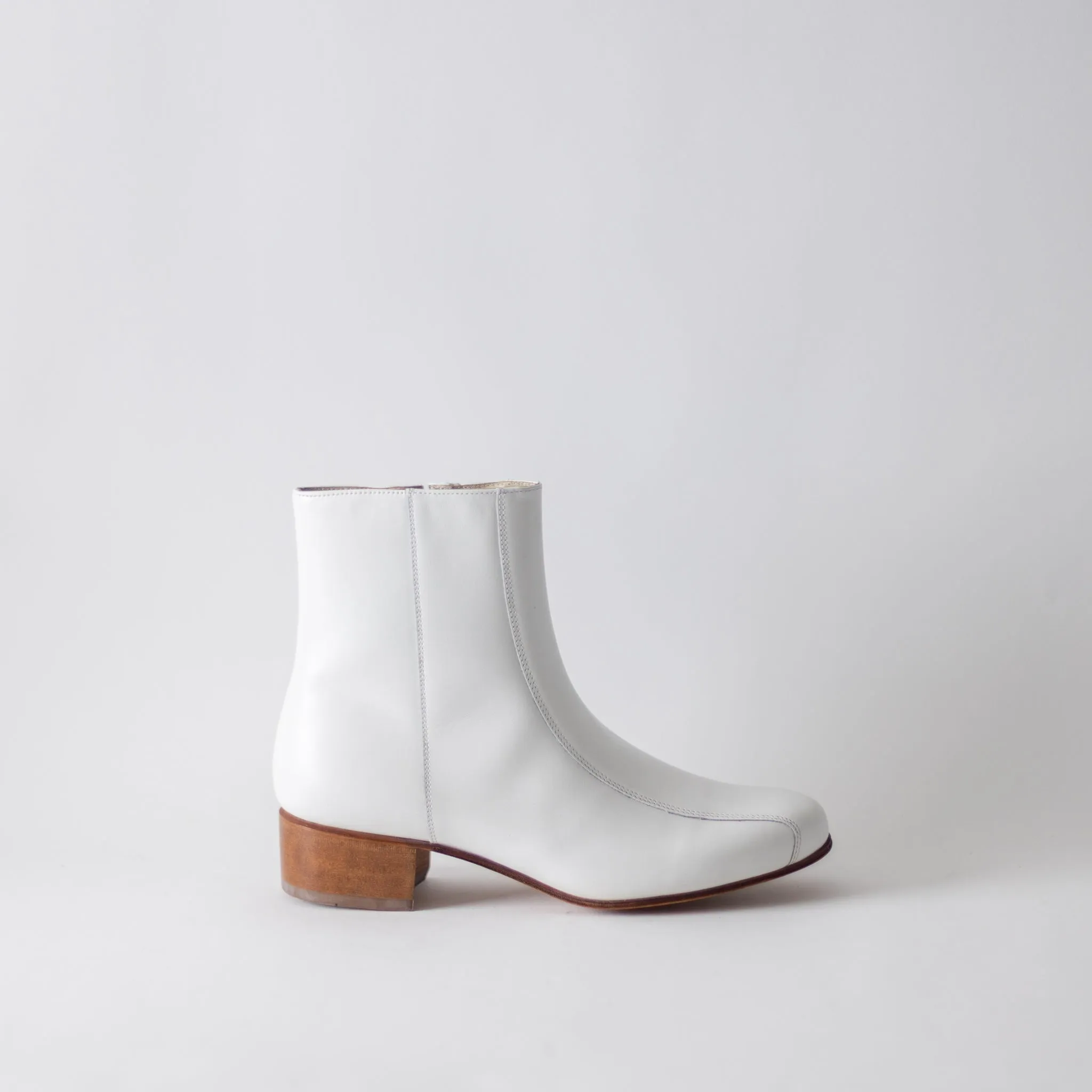 FLORSHEIM DUKE BOOT WHITE