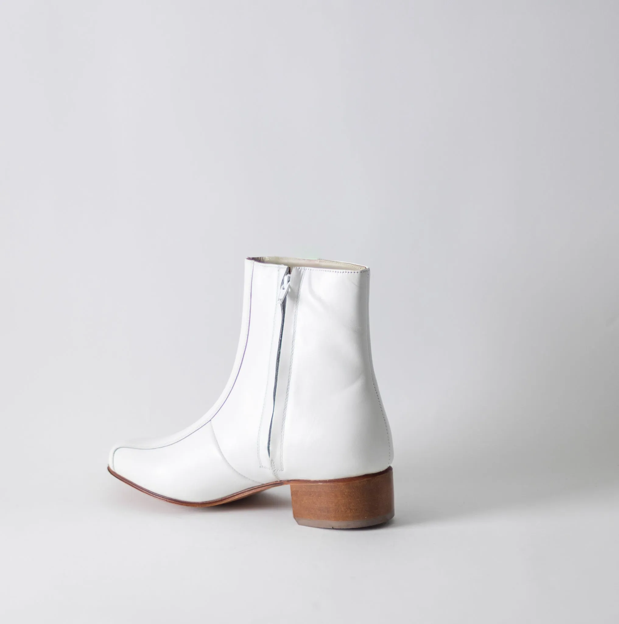 FLORSHEIM DUKE BOOT WHITE