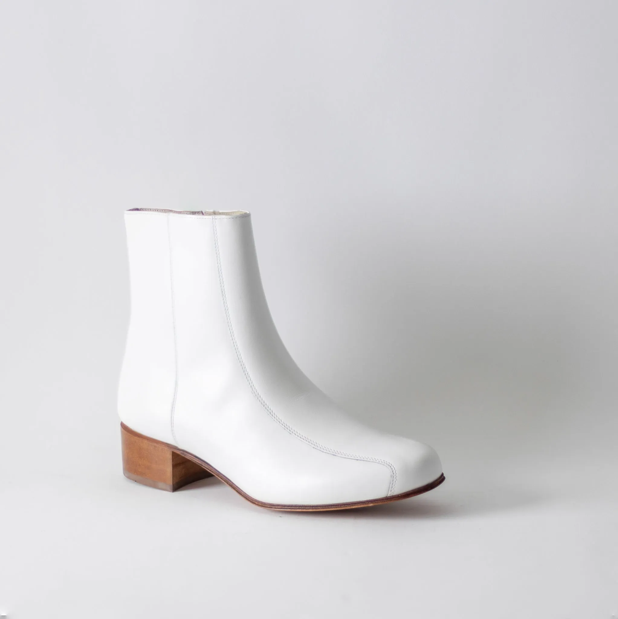 FLORSHEIM DUKE BOOT WHITE