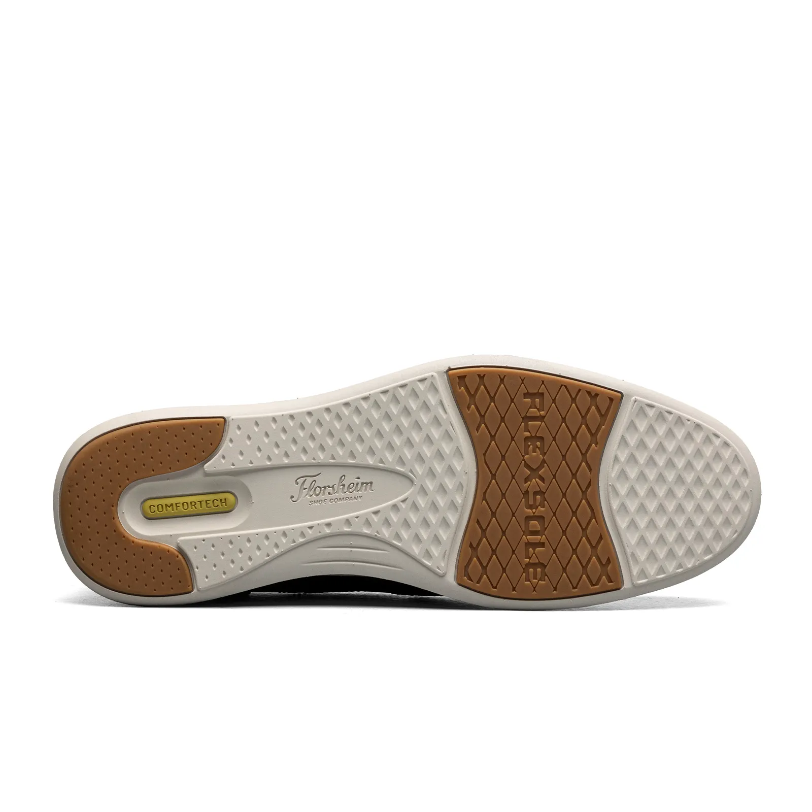 Florsheim Launch Knit Elastic Lace Slip On (Men) - Gray