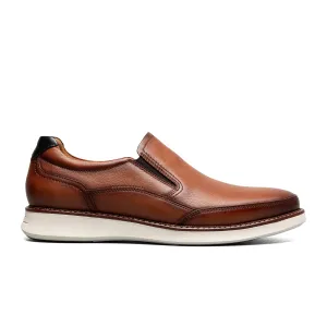 Florsheim Launch Moc Toe Slip On (Men) - Cognac Multi