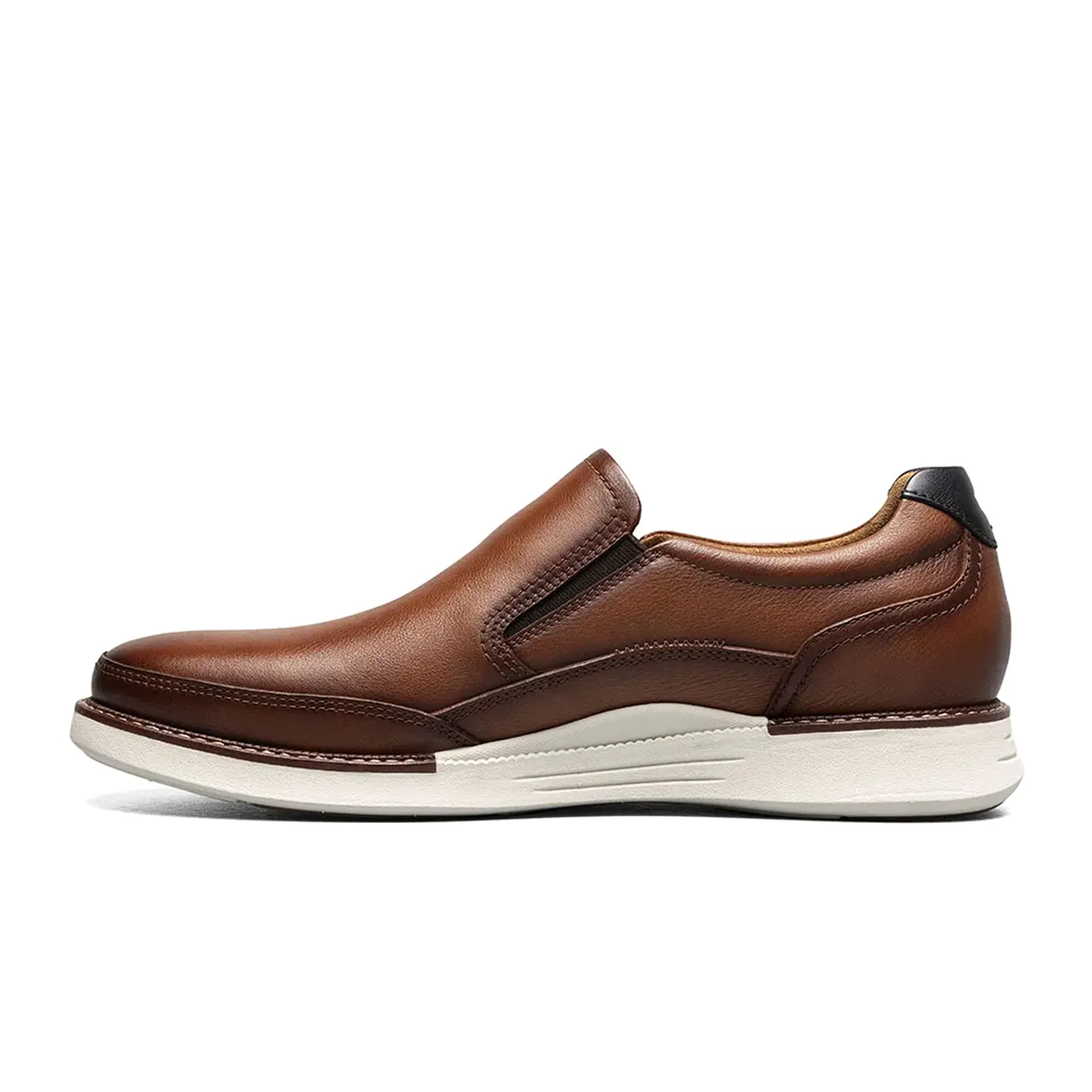 Florsheim Launch Moc Toe Slip On (Men) - Cognac Multi