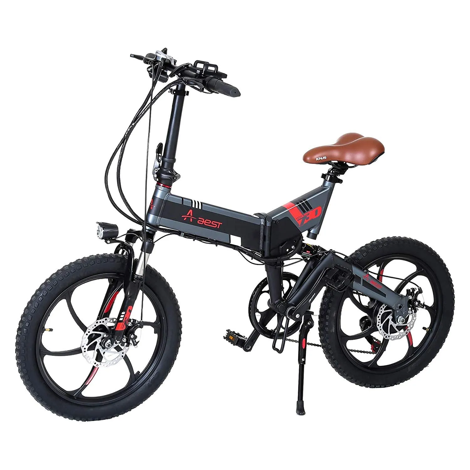Foldable Aluminium Electric Bicycle With Pedal Assist 48 v