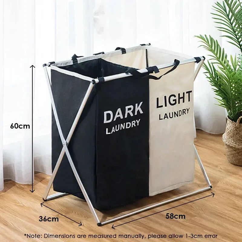 Foldable Laundry Hamper with Storage