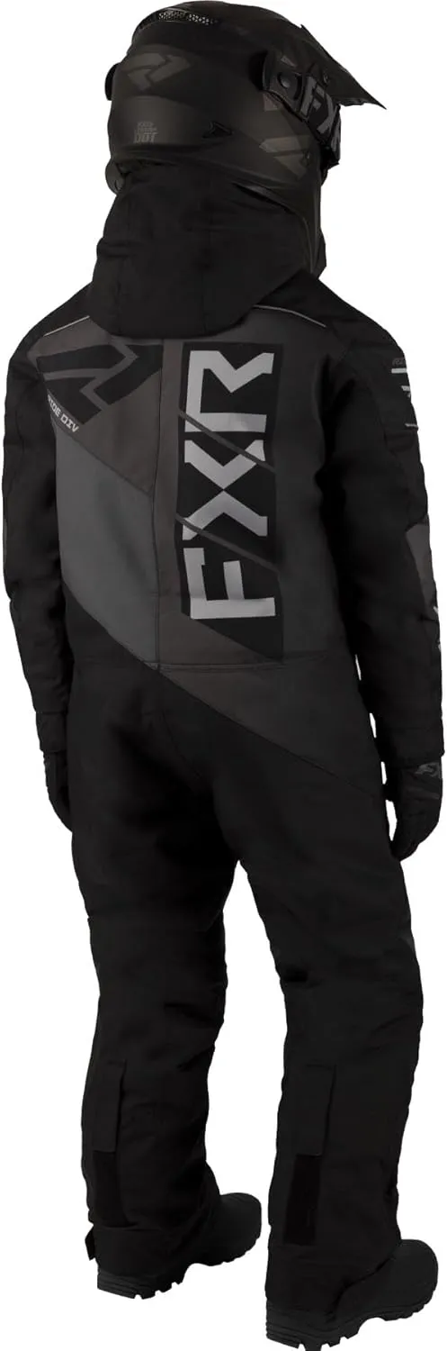 FXR Youth Helium Snowsuit/Monosuit 2025 (Black/Charcoal/Gray - 14)