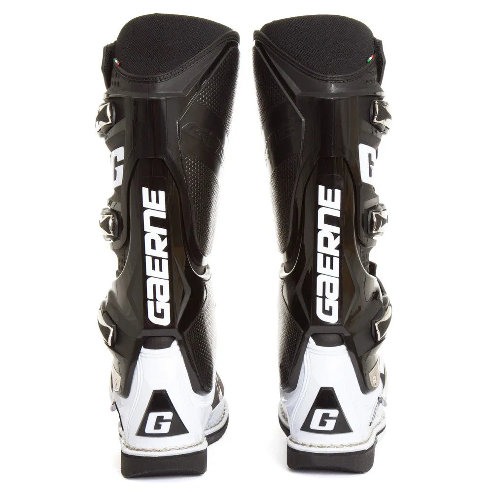 GAERNE SG-12 BLACK/WHITE BOOTS