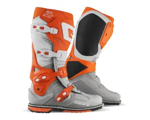 GAERNE SG-22 ORANGE/WHITE/GREY BOOTS