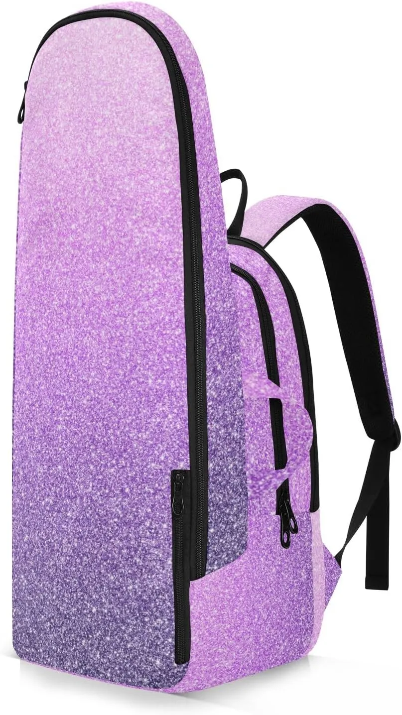 GAIGEO Racket Bag, Multiple Storage Compartments, Foldable Racket Pocket