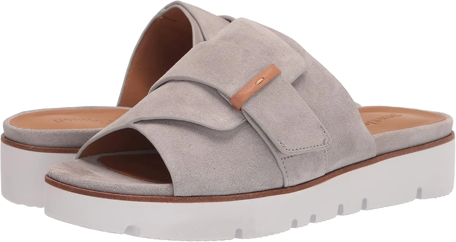 Gentle Souls by Kenneth Cole Women's Lavern Lightweight Platform Strap Slide Sandal
