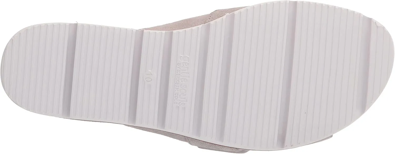Gentle Souls by Kenneth Cole Women's Lavern Lightweight Platform Strap Slide Sandal