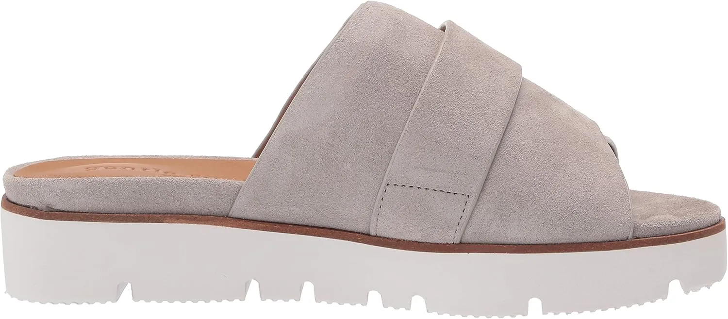 Gentle Souls by Kenneth Cole Women's Lavern Lightweight Platform Strap Slide Sandal