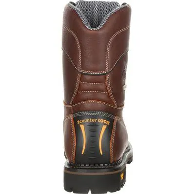 Georgia Boot AMP Lt Logger Composite Toe Low Heel Waterproof Mens Work Boot GB00238 **ONLINE ONLY