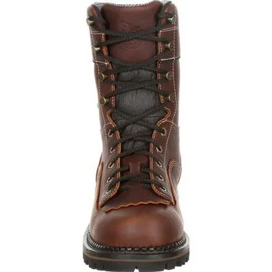 Georgia Boot AMP Lt Logger Composite Toe Low Heel Waterproof Mens Work Boot GB00238 **ONLINE ONLY