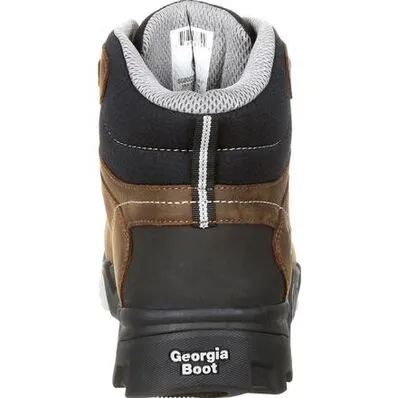 Georgia Boot Brown Amplitude Composite Toe Waterproof Mens Work Boots GB00216 **ONLINE ONLY