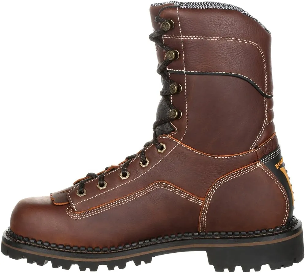 Georgia Boot Men's Amp Lt Low Heel Logger Industrial Boot