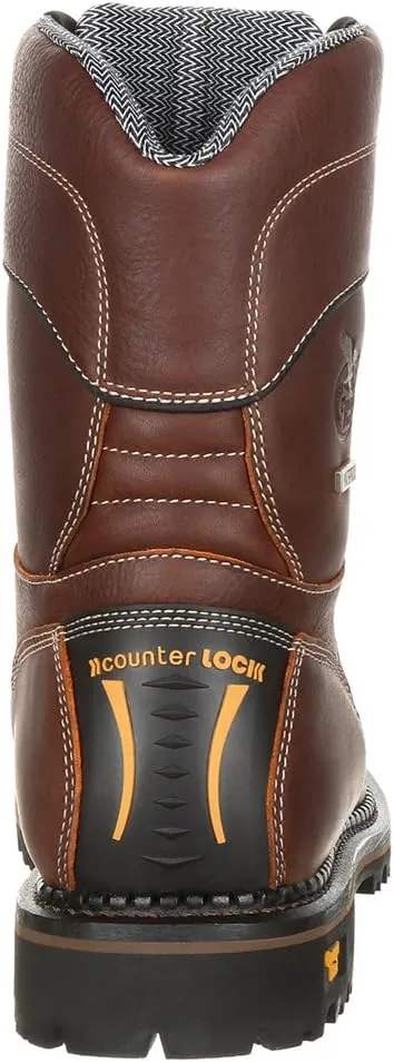 Georgia Boot Men's Amp Lt Low Heel Logger Industrial Boot