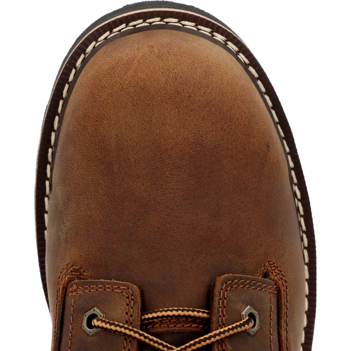 Georgia Boots Brown Core 37 Steel Toe 6 inch Men's Waterproof Work Boots GB00636