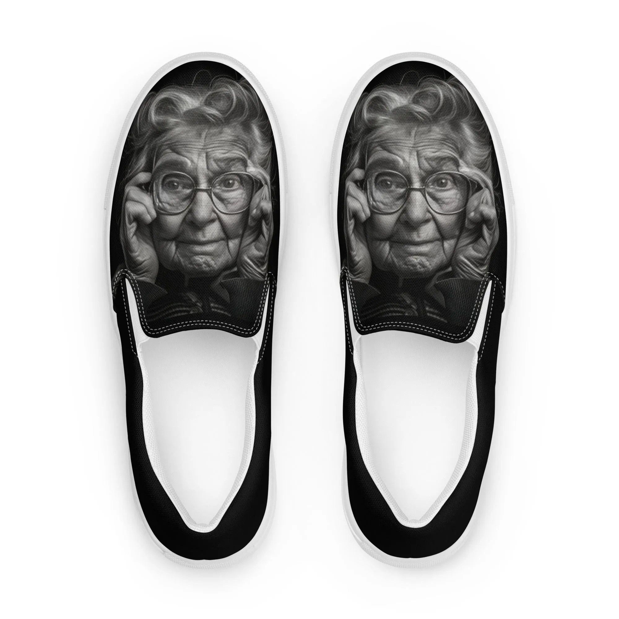 Graceful Glance Women’s slip-on canvas shoes