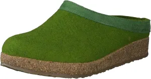 HAFLINGER Unisex's Wool felt Open Back Slippers