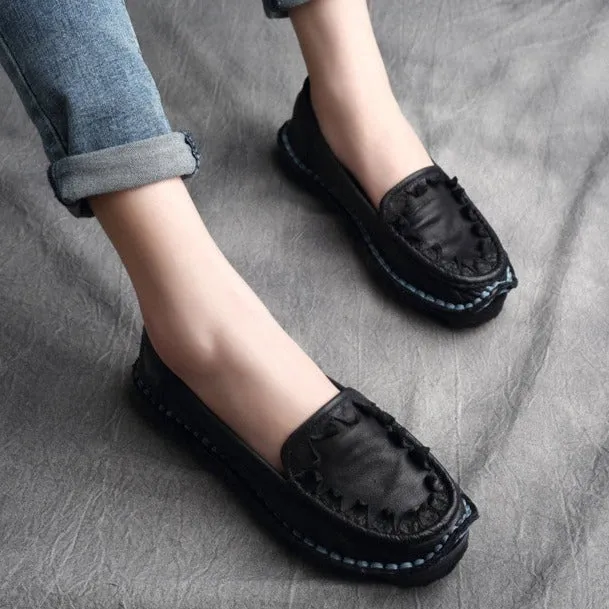 Handmade Ethnic Comfortable Retro Shoes Loafer