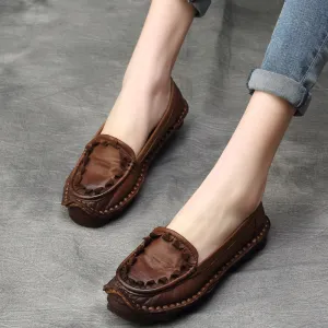 Handmade Ethnic Comfortable Retro Shoes Loafer