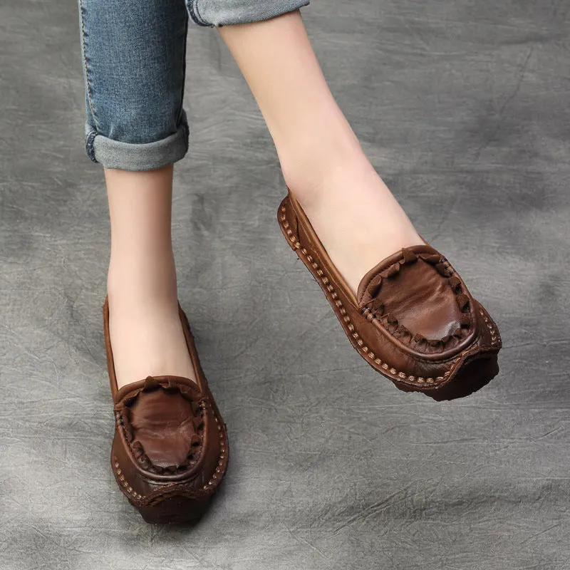 Handmade Ethnic Comfortable Retro Shoes Loafer